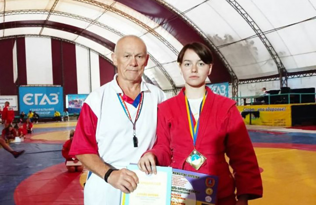 Криворожанка победила на Всеукраинских соревнованиях по самбо