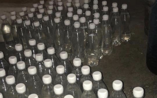 Более 200 бутылок контрафактной водки изъяли в Кривом Роге полицейские