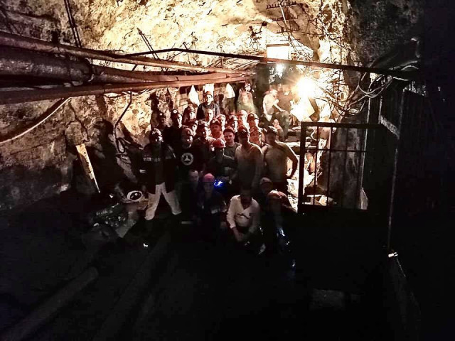 Криворожские шахтеры бастуют вторую неделю