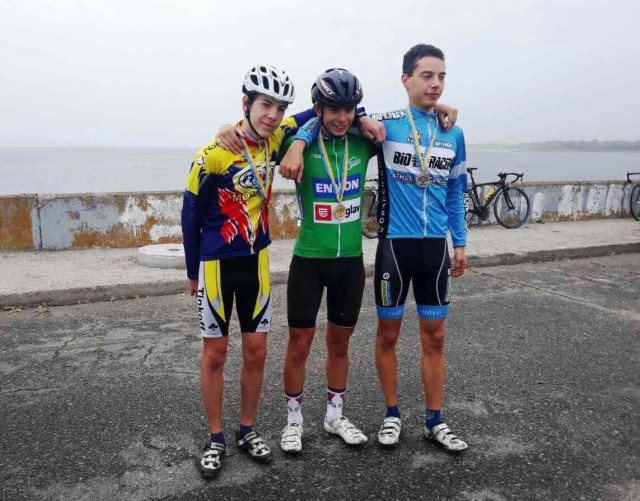 Криворожские велосипедисты завоевали медали на областном турнире