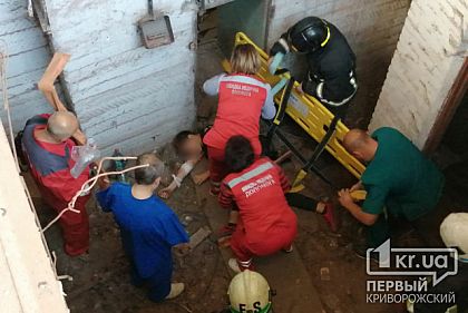 Подросток упал в подвал заброшенного здания шахты в Кривом Роге
