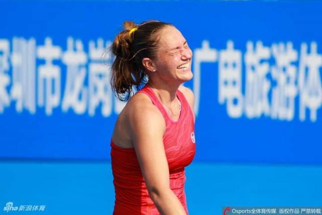 Теннисистка из Кривого Рога вышла в четвертьфинал турнира WTA в Шэньчжэне