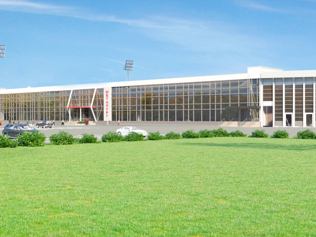 Як буде виглядати відремонтований стадіон «Металург»