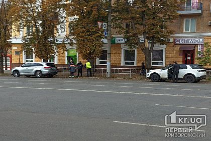 В Кривом Роге столкнулись два кроссовера