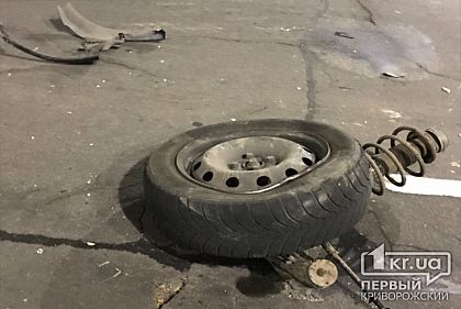 Криворожанин получил множественные травмы в результате ДТП