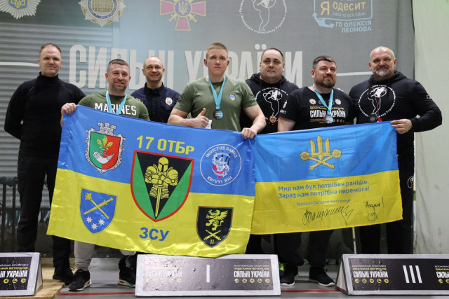 Криворожские военнослужащие получили награды на соревнованиях среди ветеранов