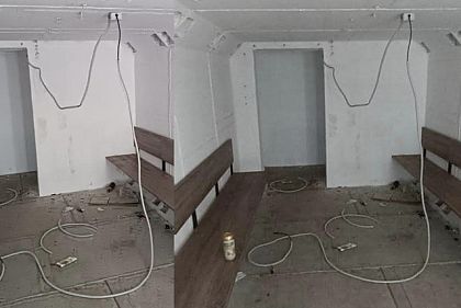 У Кривому Розі вандали зіпсували модульне укриття