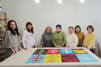 В Кривом Роге провели благотворительный мастер-класс по вытынанке
