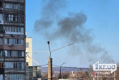 В Кривом Роге 11 марта загорелась сухая трава