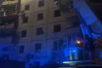 Продолжается спасательная оперция в Кривом Роге после вражеской атаки