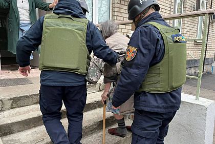В результате вражеского обстрела Никопольщины пострадала 91-летняя женщина