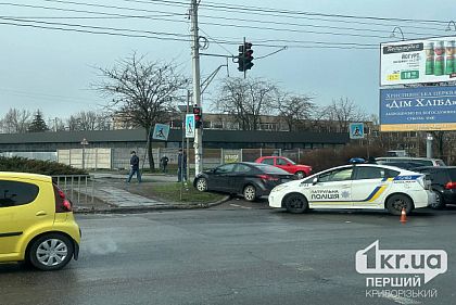 В Саксаганском районе Кривого Рога произошло ДТП