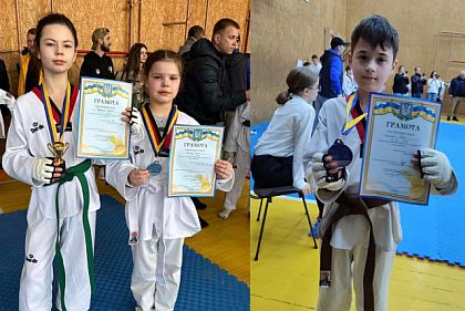 Криворожские спортсмены завоевали награды на Чемпионате области по тхэквондо