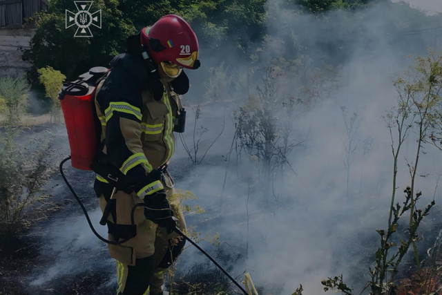 527 пожеж ліквідували рятувальники Дніпропетровщини минулого тижня