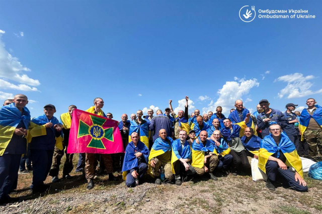 З російського полону повернули ще 95 Героїв України