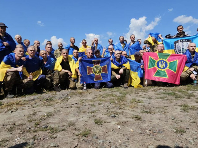 Додому з російського полону повернулись шість мешканців Дніпропетровщини