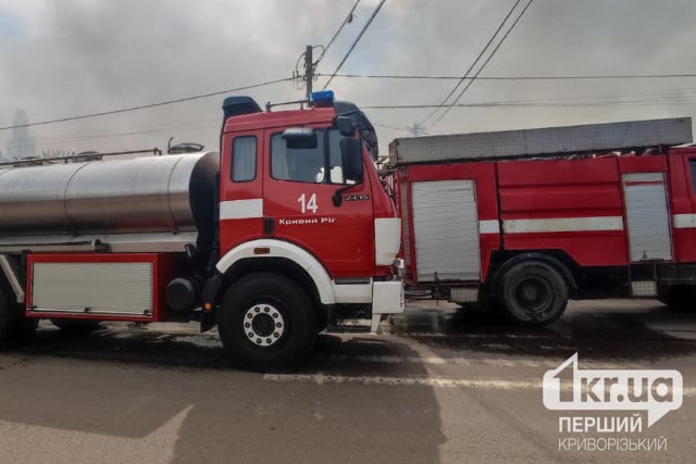 В Кривом Роге на пожаре погиб мужчина