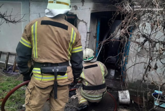 На пожежі у Криворізькому районі виявили чоловіка без ознак життя