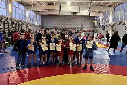 Криворожские спортсмены завоевали 10 медалей на областном Чемпионате по самбо