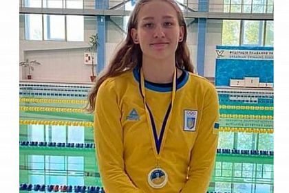 Криворожская спортсменка завоевала 4 награды на Чемпионате Украины по плаванию