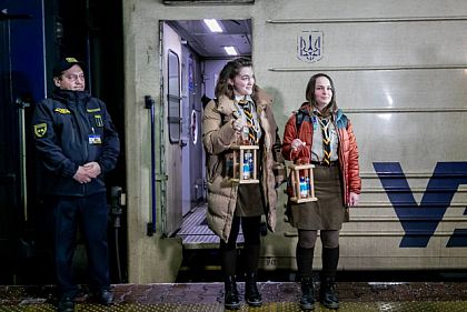 Вифлеемский огонь мира уже в Украине