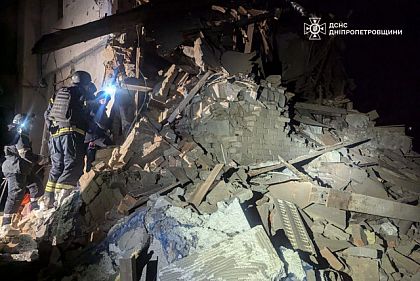 В Кривом Роге от российской ракетной атаки пострадали пять человек