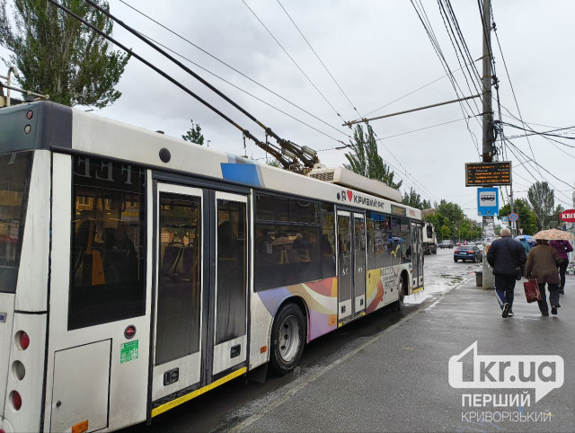 5 июня в Кривом Роге временно не будут курсировать два троллейбуса: какие и где