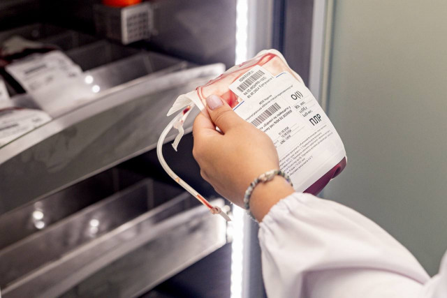 В медцентре Днепра появилось специализированное оборудование для хранения крови