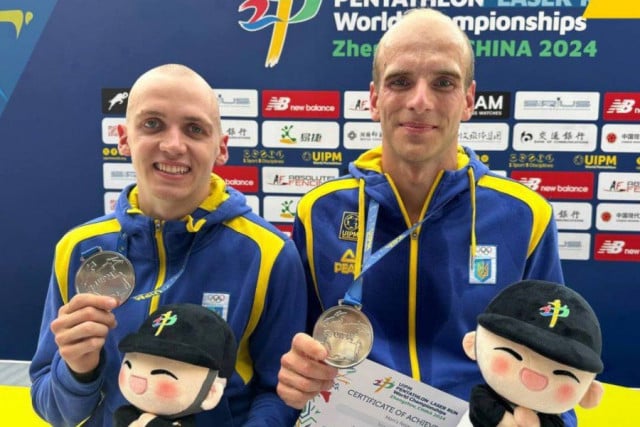 Українські спортсмени стали віцечемпіонами світу з сучасного п’ятиборства