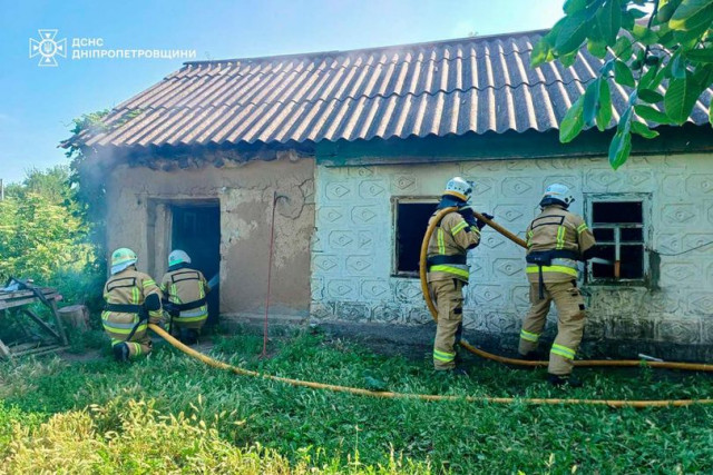 На Дніпропетровщині в пожежі виявили тіло людини