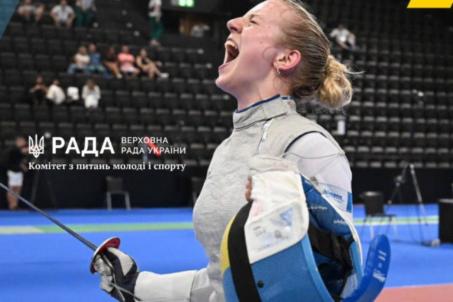 Українська рапіристка стала віцечемпіонкою Європи