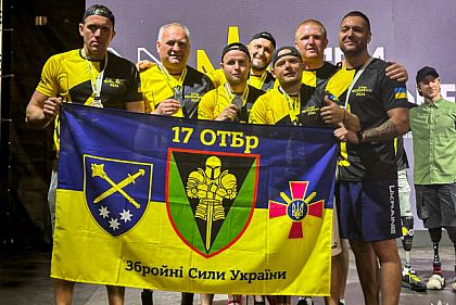 Криворожские защитники получили 16 медалей на соревнованиях Игры Непокоренных