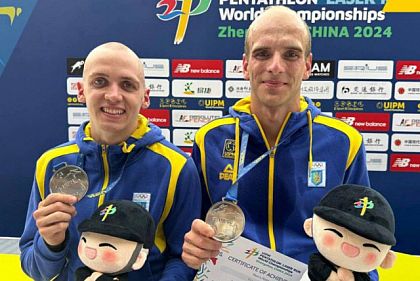 Украинские спортсмены стали вице-чемпионами мира по современному пятиборью