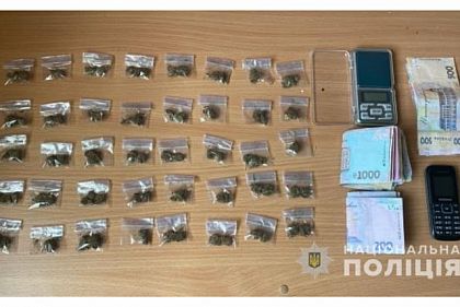 83 слип-пакета марихуаны: в Кривом Роге задержали наркоторговцев