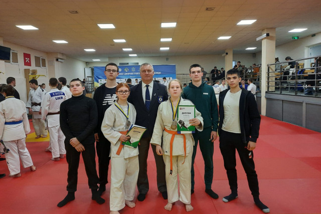 Спортсмены из Кривого Рога завоевали награды на чемпионате области по дзюдо