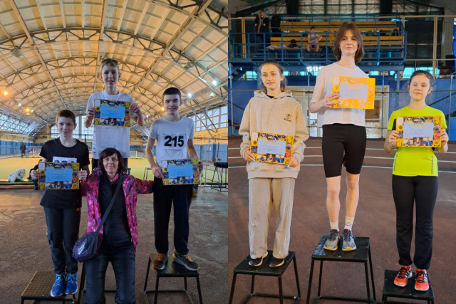 Криворожские спортсмены завоевали награды на Чемпионате области по легкой атлетике