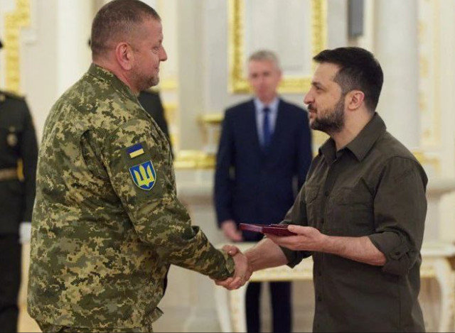 Залужному присвоїли звання Героя України, — указ Президента Зеленського