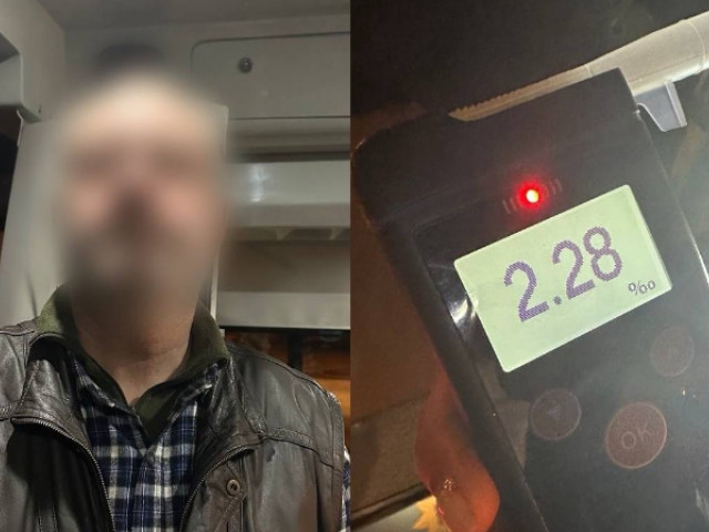 В Кривом Роге водитель городского автобуса перевозил пассажиров, находясь в состоянии опьянения