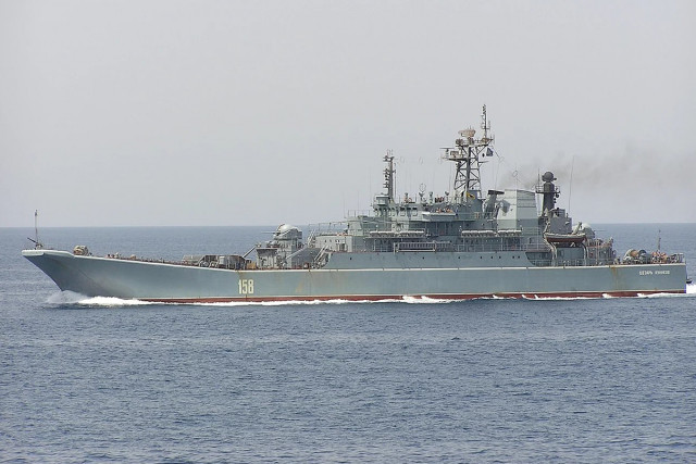 Вооруженные силы Украины уничтожили десантный корабль «Цезарь Куников»