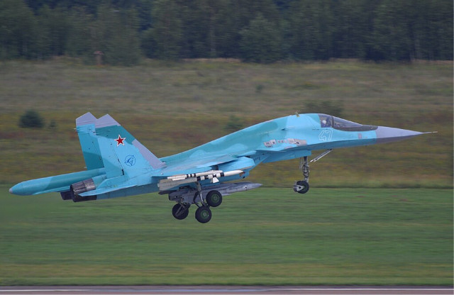 Повітряні Сили знищили винищувач-бомбардувальник Су-34 та винищувач Су-35С