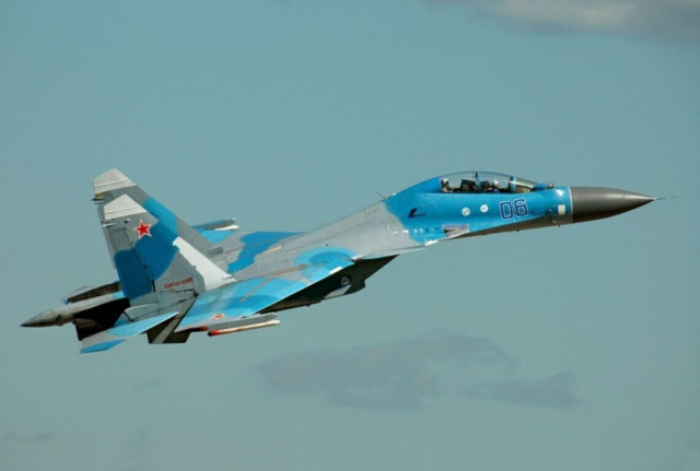 Повітряні Сили знищили винищувач-бомбардувальник Су-34