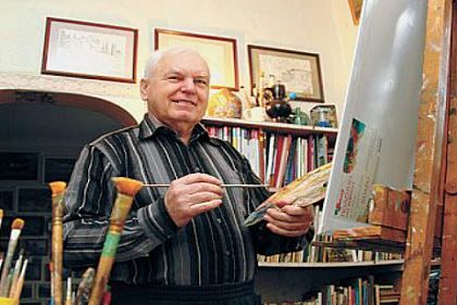 Криворожский художник Николай Рябоконь отмечает день рождения