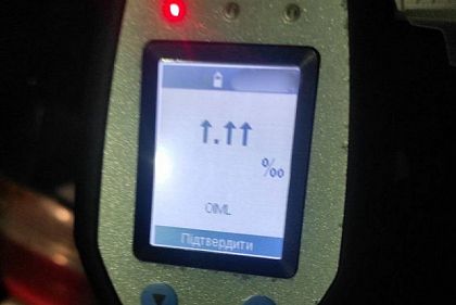 Патрульні Кривого Рогу відсторонили нетверезого водія від керування автомобілем