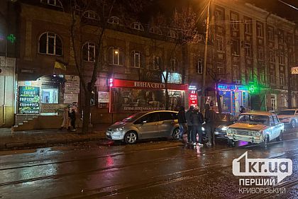 ДТП в Кривом Роге: столкнулись две машины