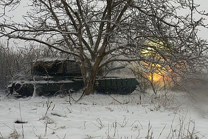 За прошедшие сутки на фронте произошло 95 боевых столкновений