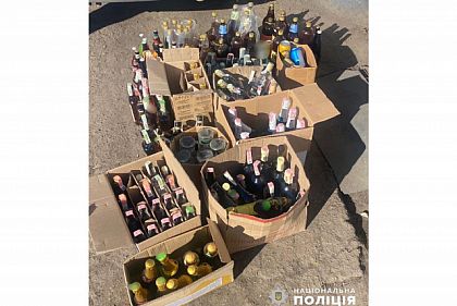 Полиция Кривого Рога изъяла незаконную продукцию на 35 тысяч гривен