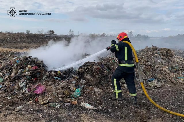 За добу на Дніпропетровщині сталося понад 20 пожеж на відкритих територіях