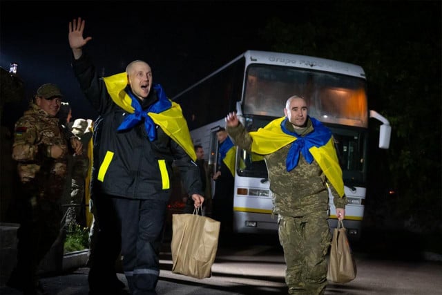 Під час останнього обміну полоненими додому повернулися 10 військових з Дніпропетровщини