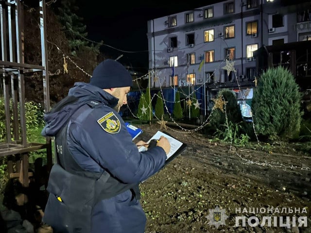 Ракетный удар по Кривому Рогу 20 октября: полиция фиксирует последствия