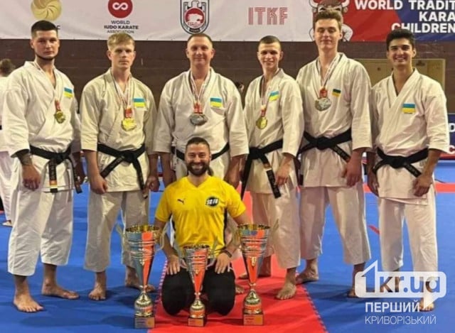 Криворізькі спортсмени серед призерів Чемпіонату світу з традиційного карате в Іспанії